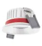 Ledvance LED Kohdevalaisin Fire Rated Aluminium Valkoinen 8W 680lm 36D - 930 Lämmin Valkoinen | Odetnij 68mm - IP65 - Paras Värintoisto - Himmennettävä