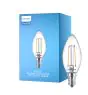 Philips Corepro LED Kynttilä E14 Filament Kirkas 2W 250lm – 840 Kylmä Valkoinen | Korvaa 25W